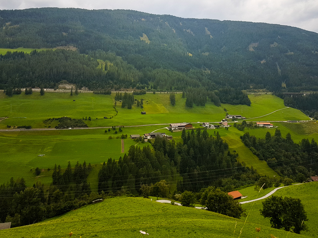 Blick in ein Tal