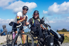 Daniel und ich auf dem Brocken