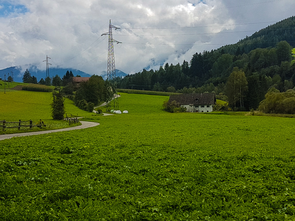 Der Radweg...