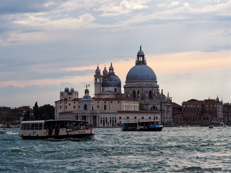 Venedig von der Lagune aus.