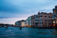 Canale Grande bei Nacht