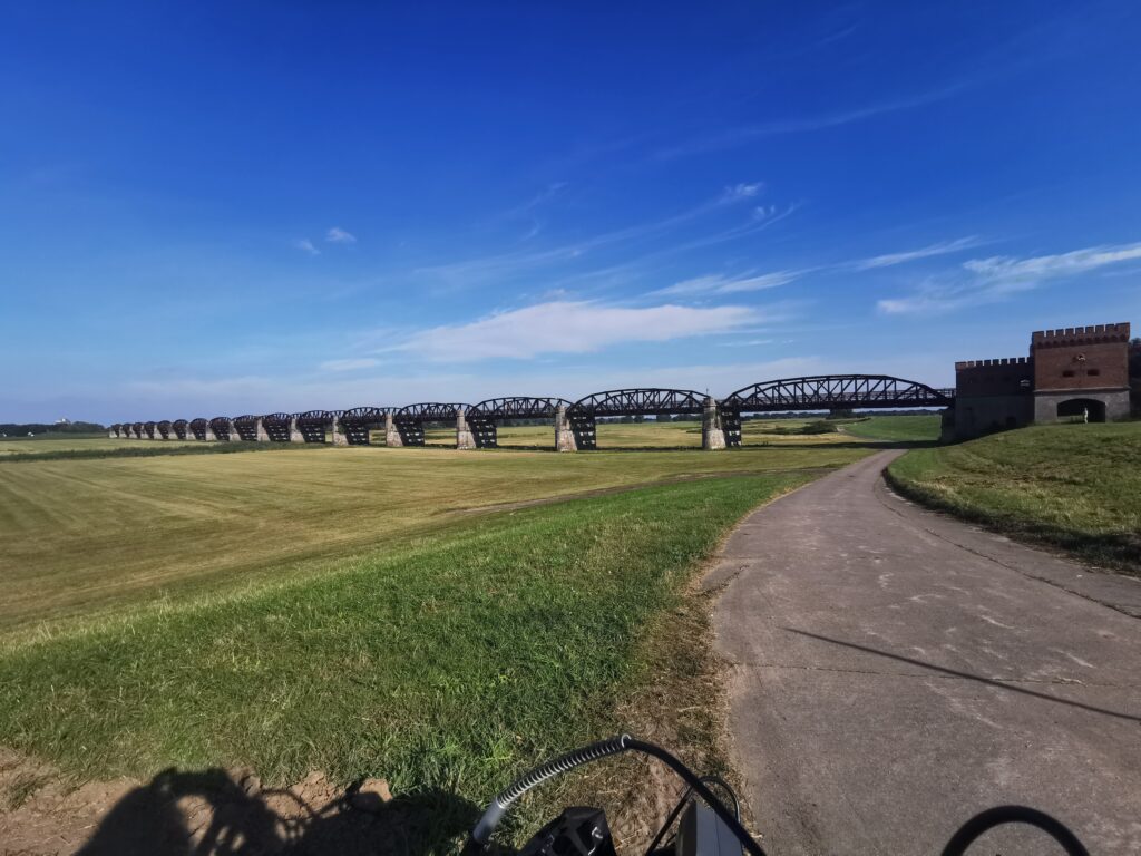 Dömitzer Brücke bei bestem Wetter