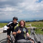 Daniel und ich auf dem Brocken